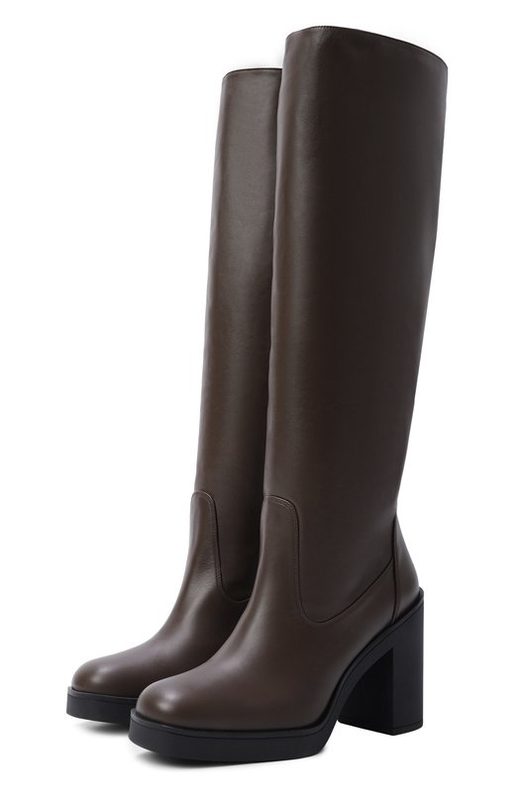 Кожаные сапоги Bethenny 80 Stuart Weitzman