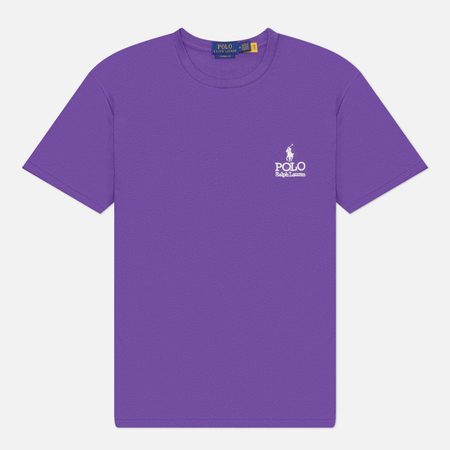Мужская футболка Polo Ralph Lauren Crew Neck Classic Fit, цвет фиолетовый