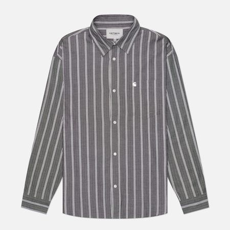 Мужская рубашка Carhartt WIP Beale, цвет чёрный