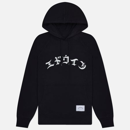 Мужская толстовка Edwin High Life Low Levels Hoodie, цвет чёрный