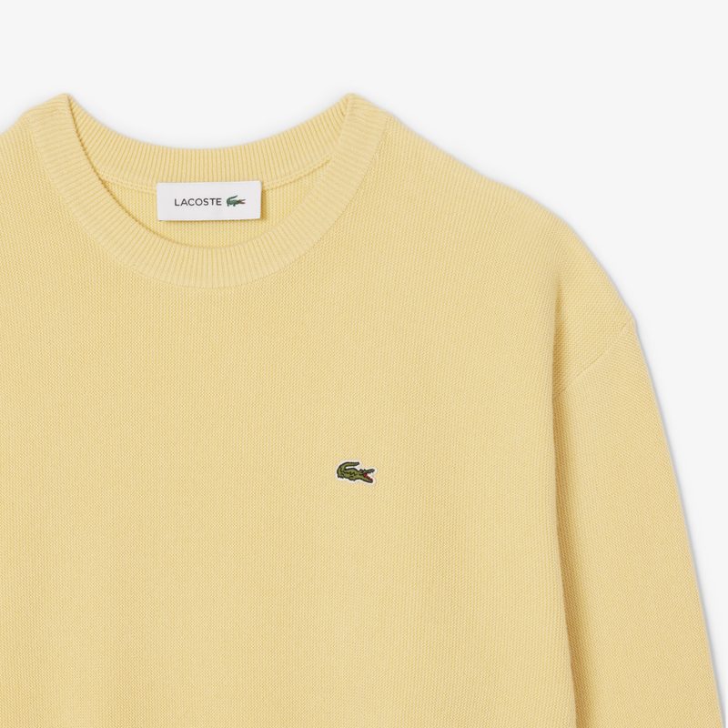 Женский свитер Lacoste свободного кроя 5