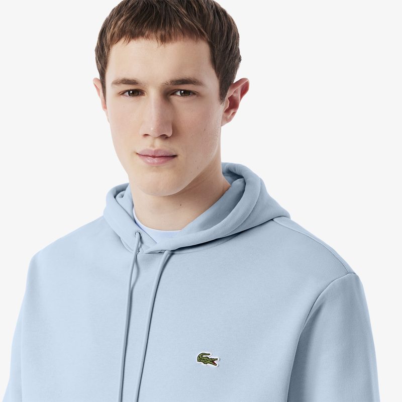 Мужское худи Lacoste классического кроя с флисом 3