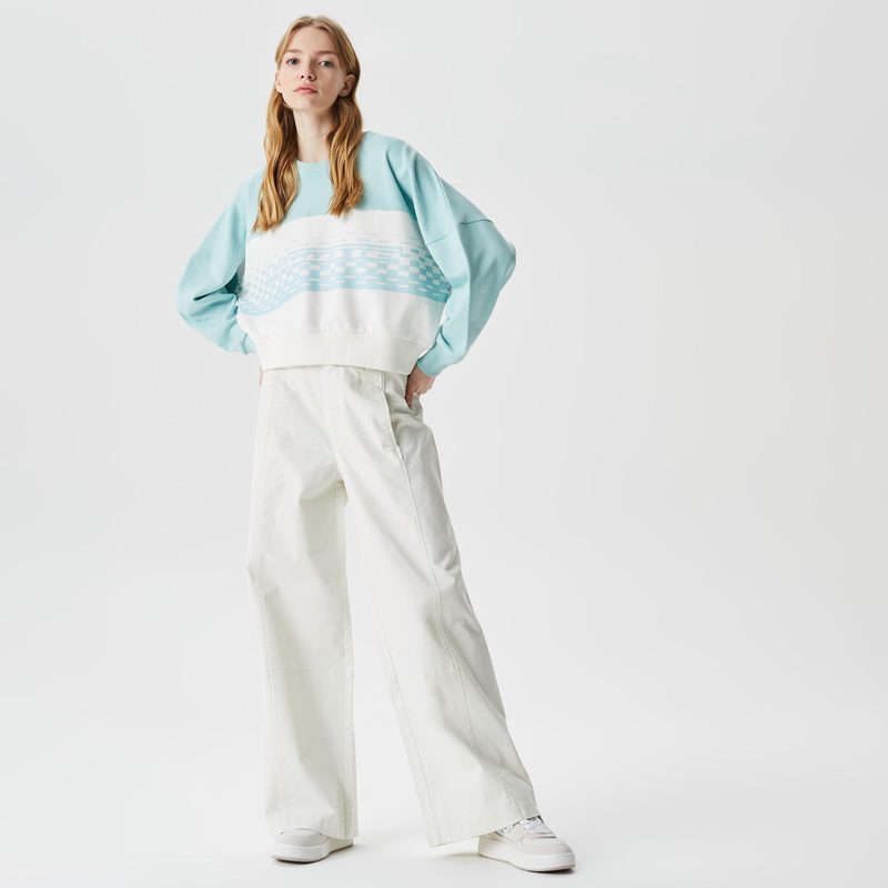 Женская толстовка Lacoste укороченного кроя 3