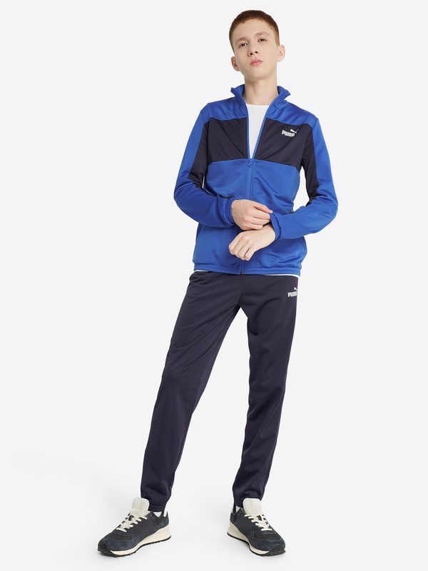Костюм для мальчиков PUMA Poly Colorblock, Голубой 2