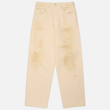 Мужские джинсы Edwin Wide Kurabo Natural Red Selvage 14 Oz, цвет бежевый