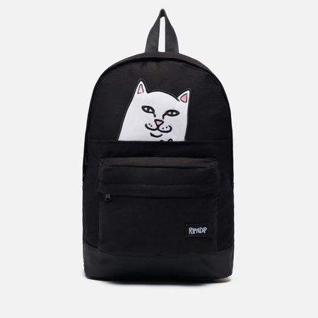 Рюкзак RIPNDIP Lord Nermal Velcro Hands, цвет чёрный