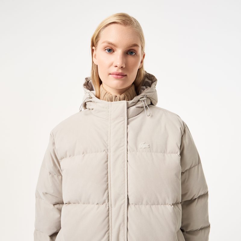 Женская куртка Lacoste с капюшоном 3