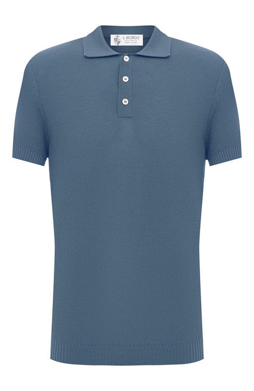 Хлопковое поло Il Borgo Cashmere