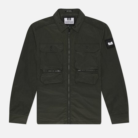 Мужская рубашка Weekend Offender Shields Overshirt, цвет зелёный