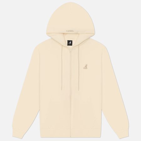 Мужская толстовка Kangol Essential Zip-Up Hoodie, цвет бежевый