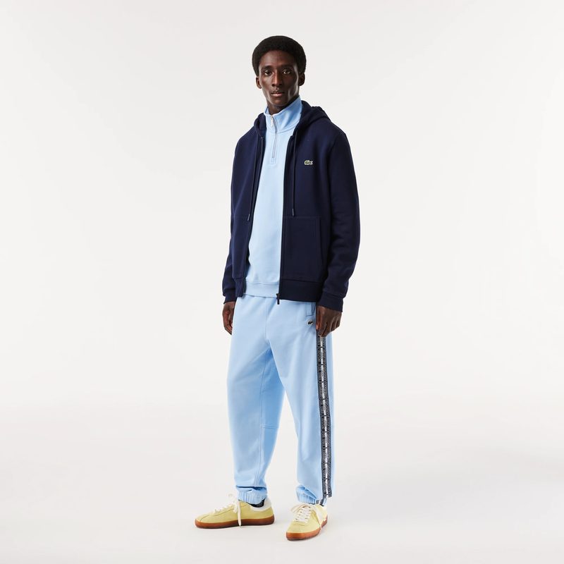 Мужская флисовая толстовка Lacoste на молнии 4