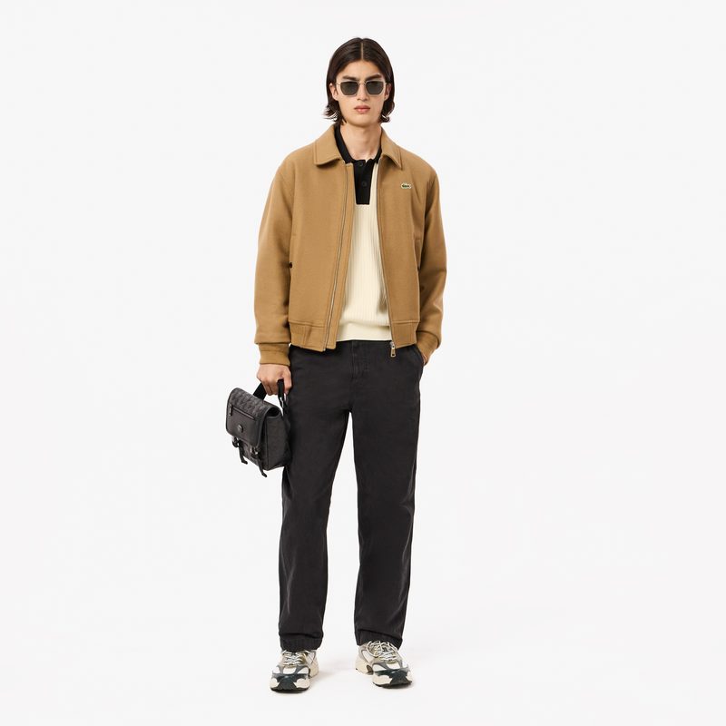 Мужские хлопковые брюки Lacoste свободного кроя 3