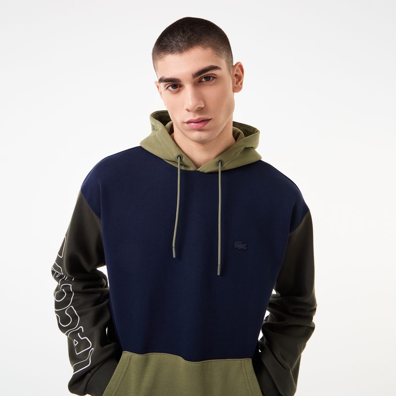Мужская толстовка - худи Lacoste с капюшоном 3