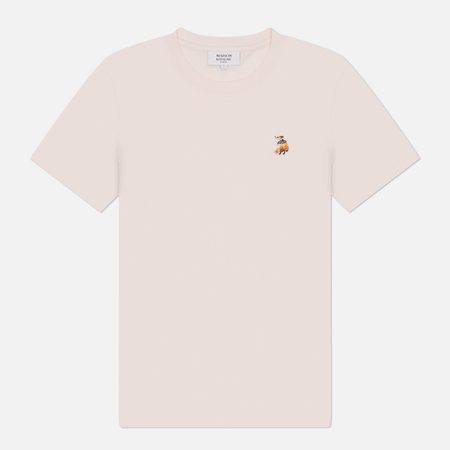 Женская футболка Maison Kitsune Dreaming Fox Regular, цвет розовый