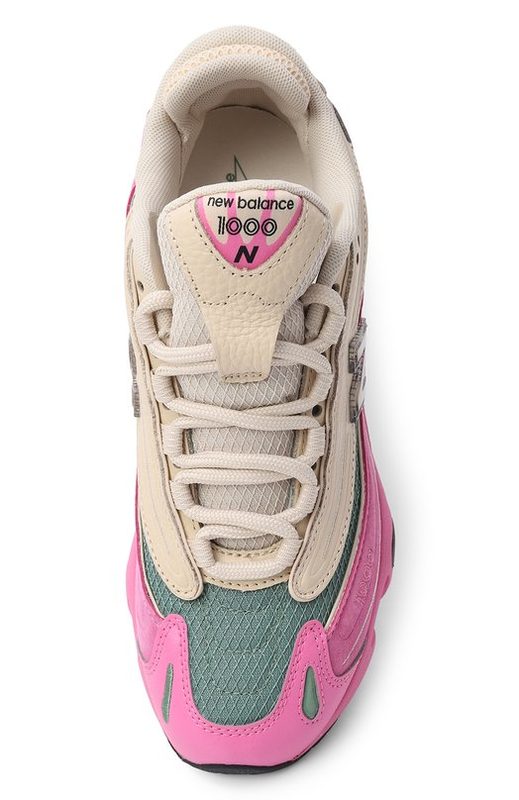 Комбинированные кроссовки 1000 Real Pink New Balance 4