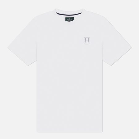 Мужская футболка Hackett Heritage H Small Logo, цвет белый