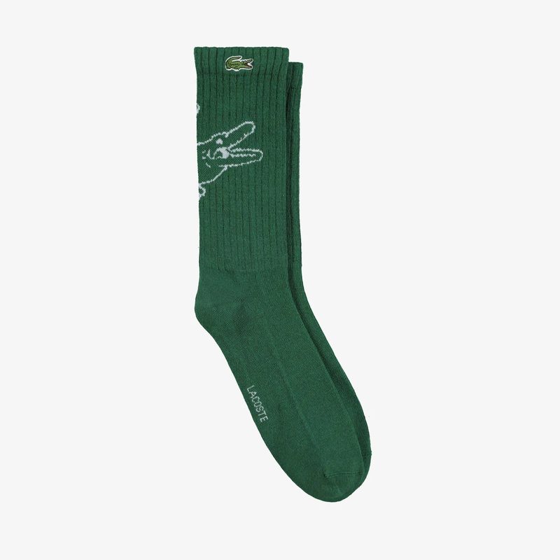 Хлопковые носки Lacoste унисекс