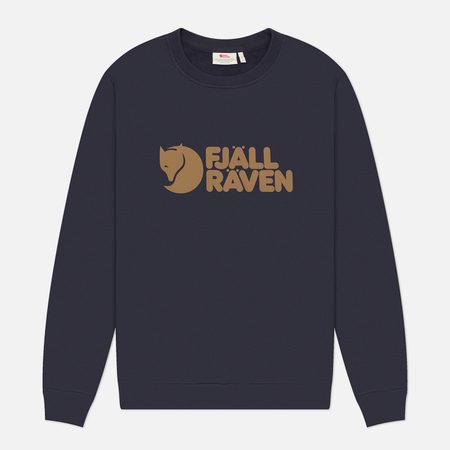Мужская толстовка Fjallraven Logo Sweater, цвет синий