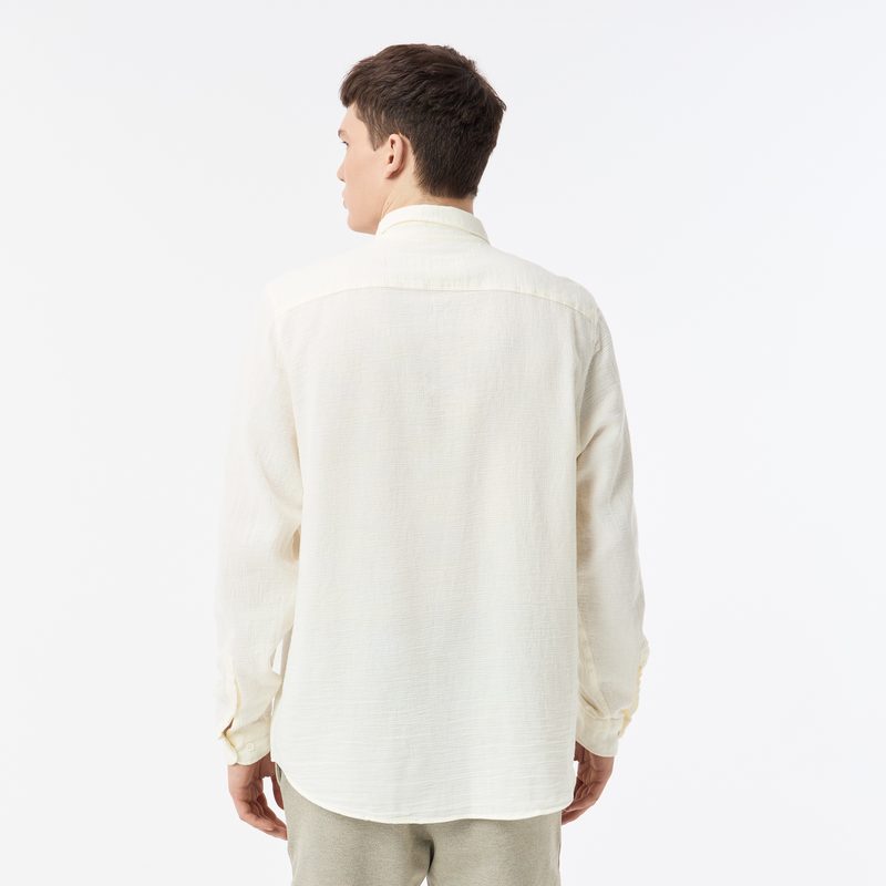 Мужская хлопковая рубашка Lacoste 2