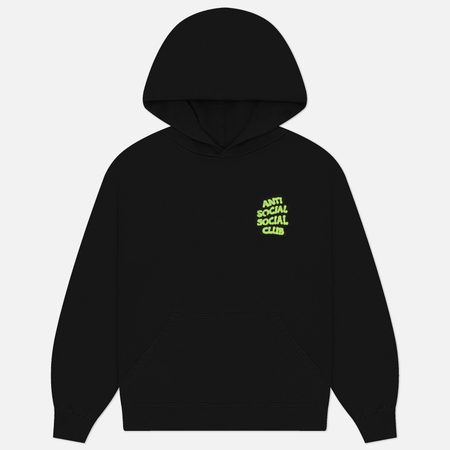 Мужская толстовка Anti Social Social Club I Glow In the Dark Hoodie, цвет чёрный