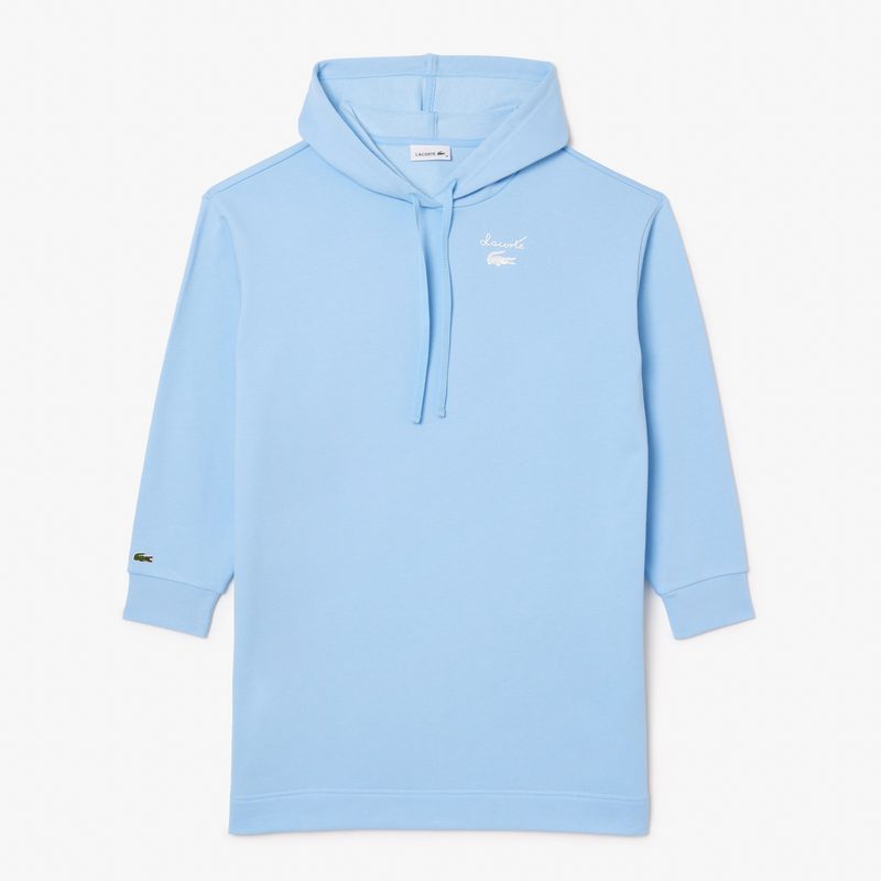 Женское платье-толстовка Lacoste с флисом 5