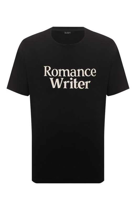 Хлопковая футболка Tee Library