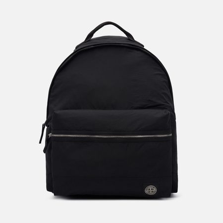 Рюкзак Stone Island Coated Nylon Metal In Econyl, цвет чёрный