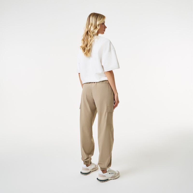 Женские брюки-джоггеры Lacosteс логотипом 2