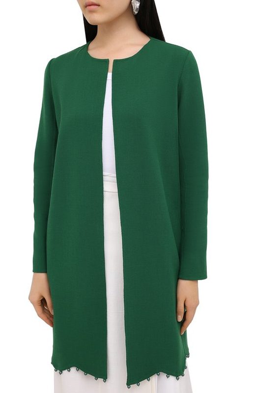 Шерстяное пальто Oscar de la Renta 3