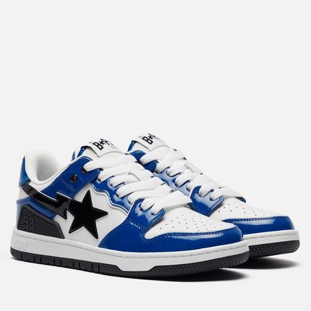 Мужские кроссовки A Bathing Ape BAPE SK8 STA #2, цвет синий