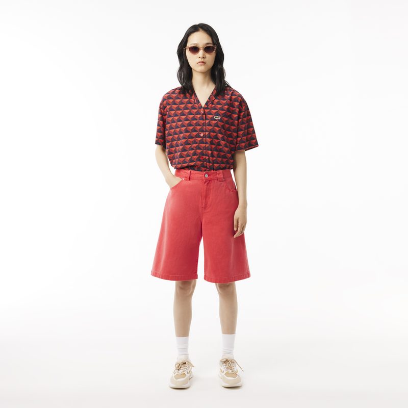Женские длинные шорты Lacoste 3