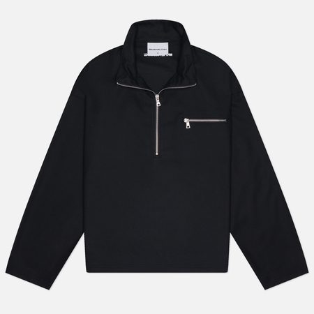 Мужская толстовка MKI MIYUKI ZOKU Suiting Quarter Zip, цвет чёрный