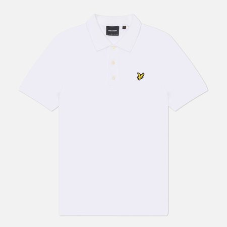 Мужское поло Lyle & Scott Jersey Cotton, цвет белый