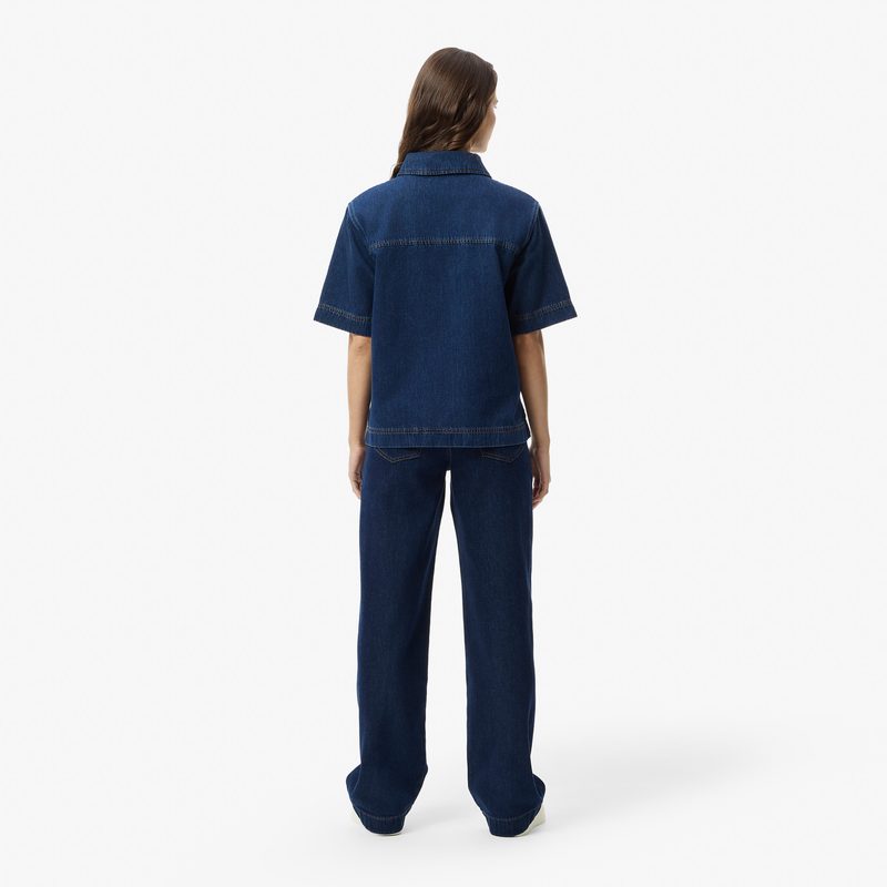 Женские прямые джинсы Lacoste 2