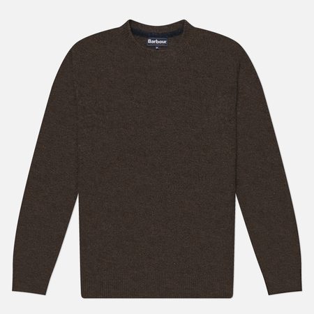 Мужской свитер Barbour Tainsbury Crew Neck, цвет коричневый