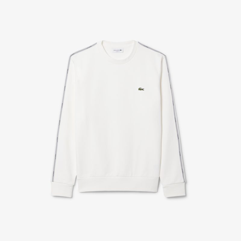 Мужской флисовый свитшот Lacoste классического кроя 4