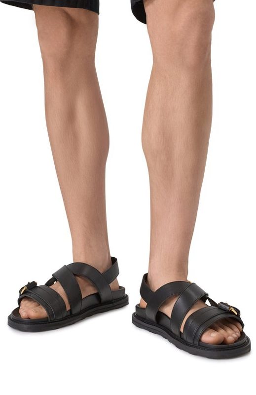 Кожаные сандалии Moschino 3