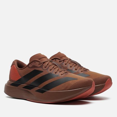 Мужские кроссовки adidas Originals x Pharrell Williams Humanrace Adizero EVO SL, цвет коричневый