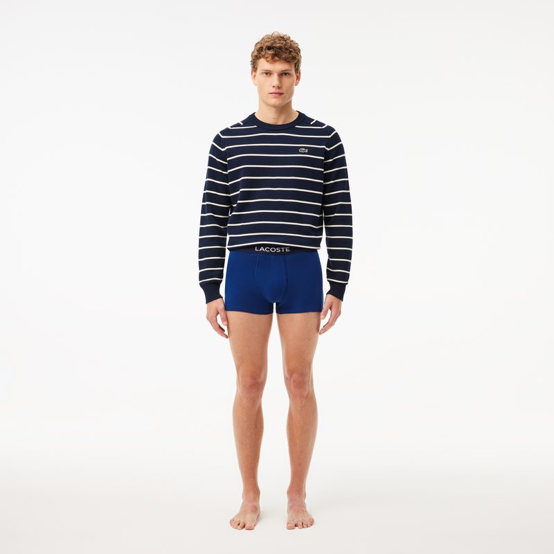 Мужское хлопковое нижнее бельё Lacoste (3 ед.) 4