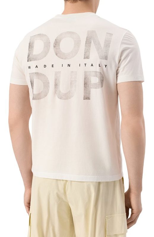 Хлопковая футболка Dondup 4