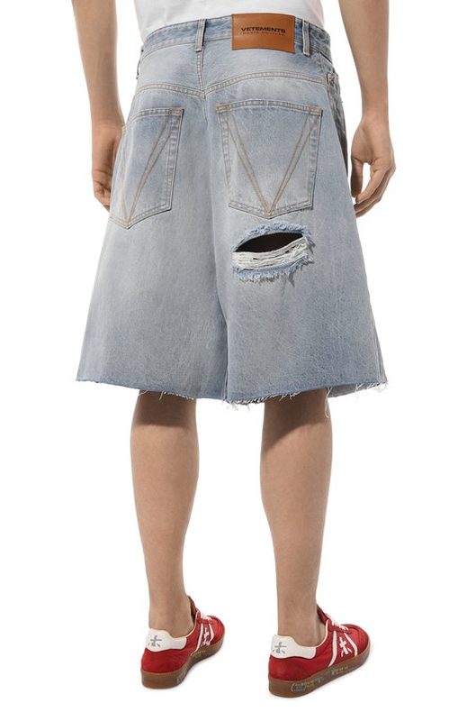 Джинсовые шорты VETEMENTS 4