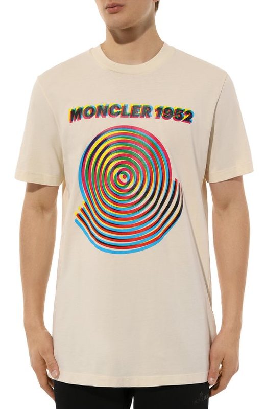 Хлопковая футболка Moncler Genius 3