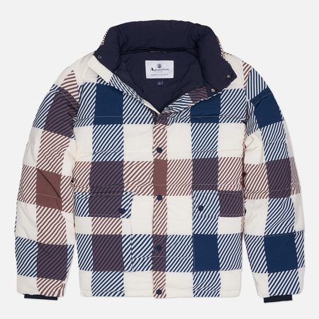Мужской пуховик Aquascutum Nylon SP, цвет бежевый