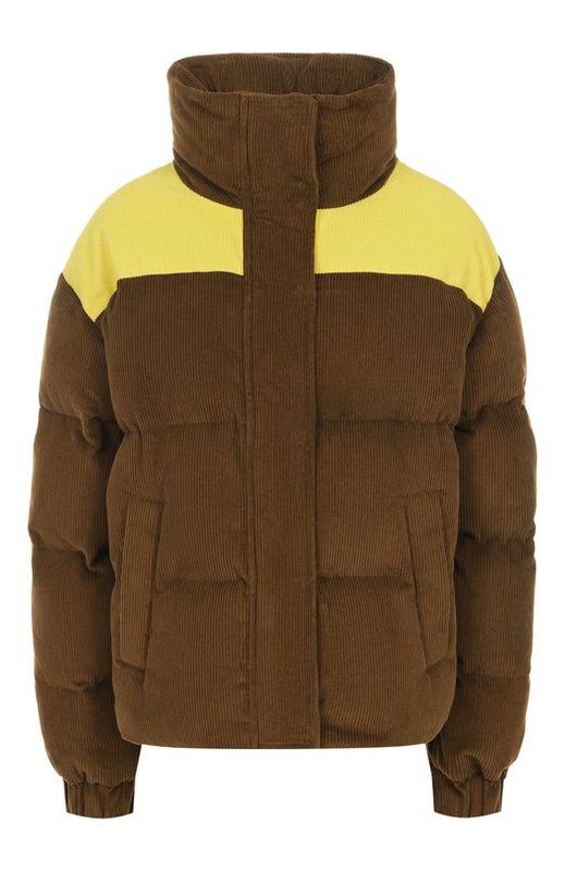 Вельветовый пуховик M05CH1NO Jeans