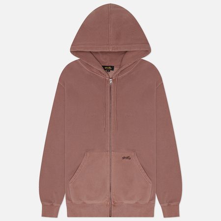 Мужская толстовка Stan Ray Patch Zip Hoodie AW25, цвет коричневый