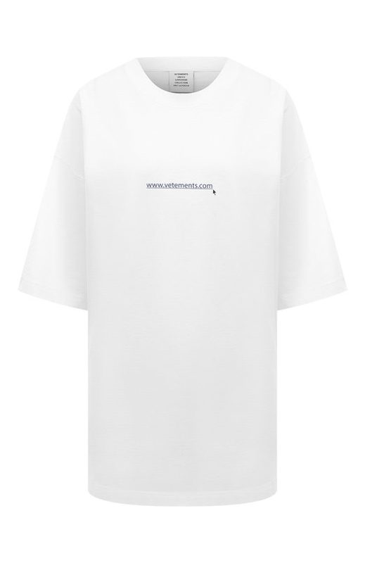 Хлопковая футболка VETEMENTS