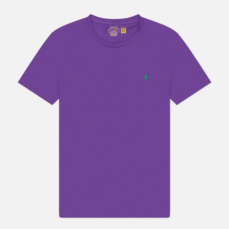 Мужская футболка Polo Ralph Lauren Classic Crew Neck 26/1 Jersey, цвет фиолетовый