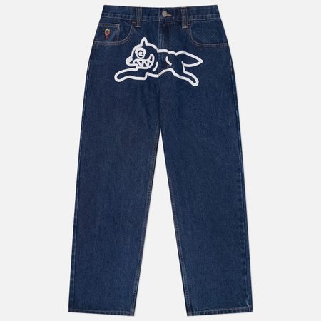 Мужские джинсы ICECREAM Running Dog Double Scoop Denim, цвет синий