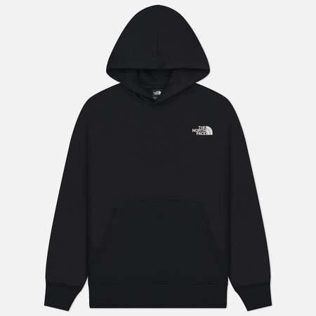 Мужская толстовка The North Face Raglan Redbox NSE Hoodie, цвет чёрный