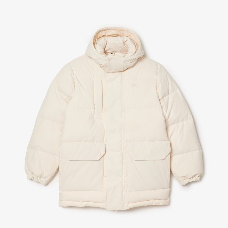 Мужской водонепронецаемый пуховик Lacoste с капюшоном 5